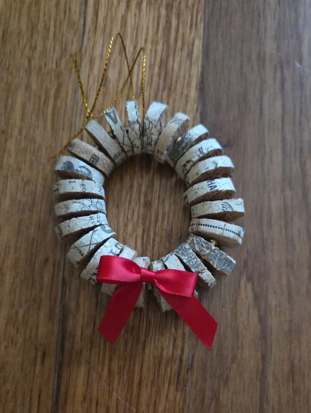 Handmade mini wreath